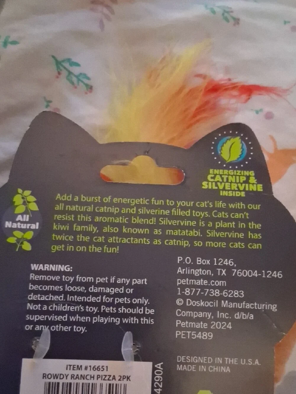 NWT! Peeps Bunny & QUiRKY KiTTY Catnip Toys